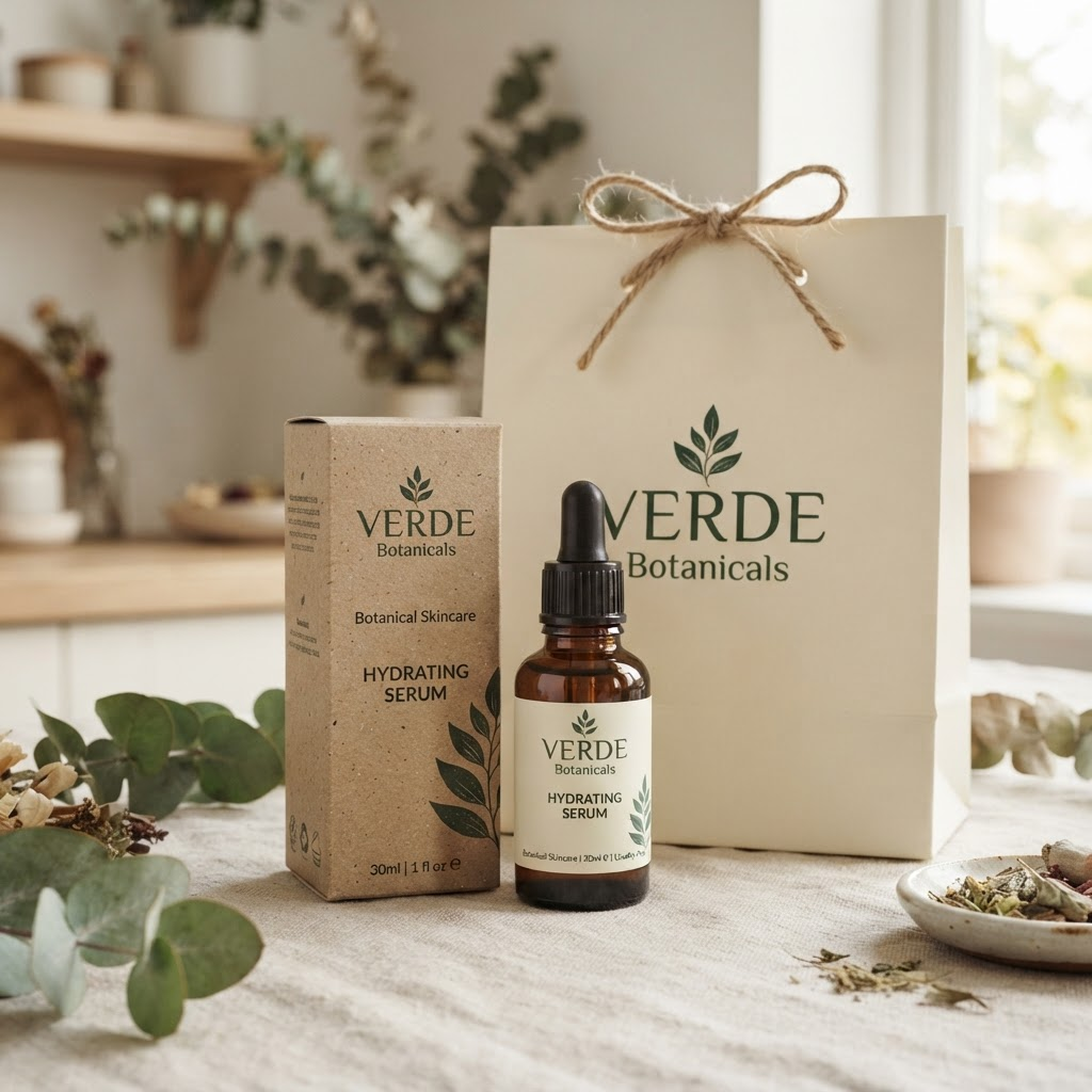 Packaging — brand identity mockup